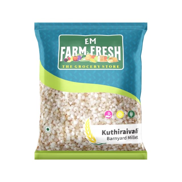 Kuthiraivali Rice (Barnyard Millet - 500g)