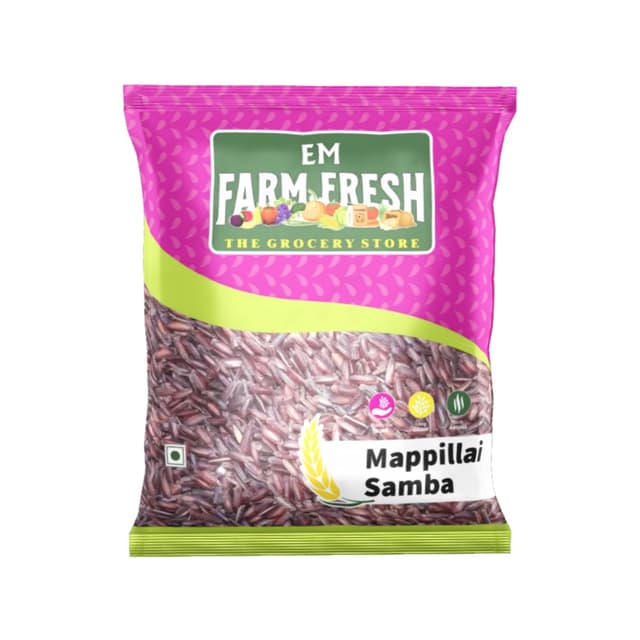 Mappillai Samba Rice (Bridegroom’s Rice - 500g)